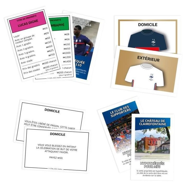 MONOPOLY FFF - Fédération Française de Football - Jeu de société