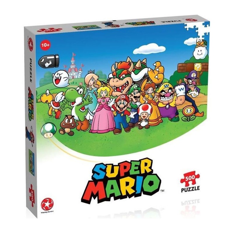 SUPER MARIO AND FRIENDS Puzzle 500 pieces