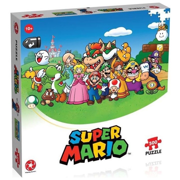 SUPER MARIO AND FRIENDS Puzzle 500 pieces