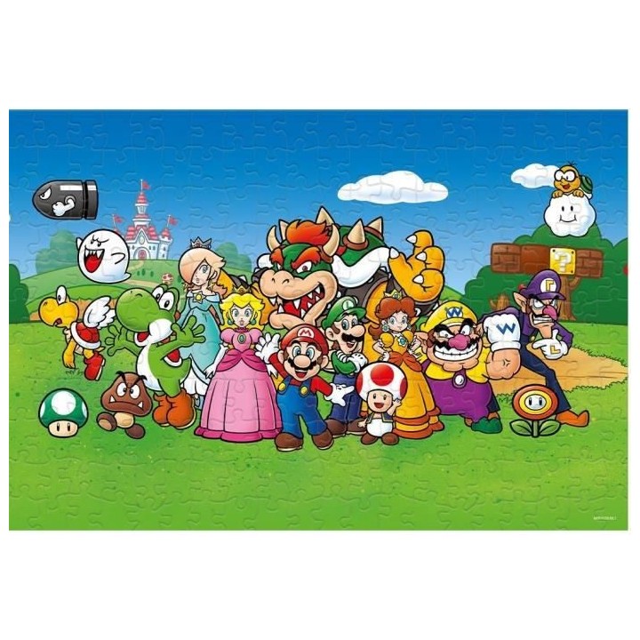 SUPER MARIO AND FRIENDS Puzzle 500 pieces