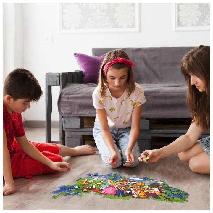 SUPER MARIO AND FRIENDS Puzzle 500 pieces
