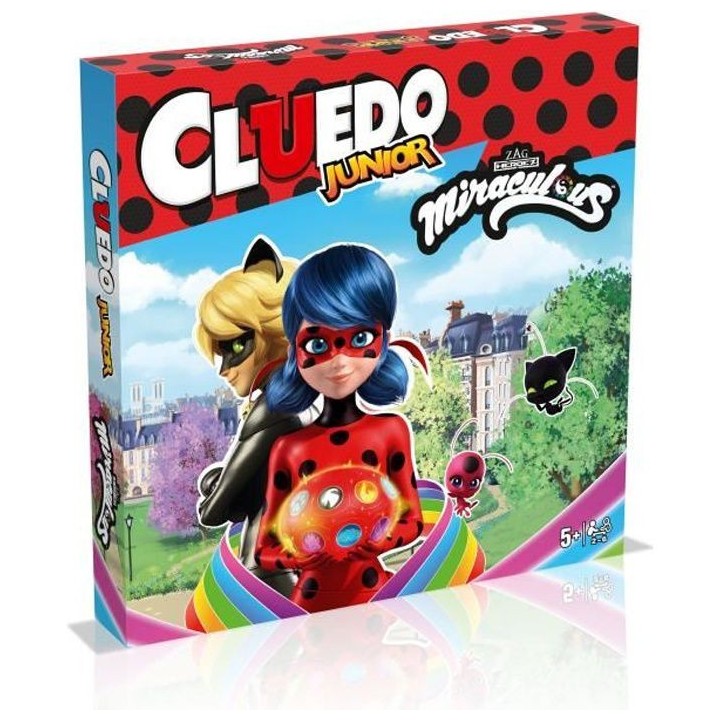 CLUEDO JUNIOR MIRACULOUS Jeux de société WINNING MOVES