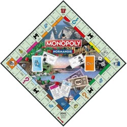 WINNING MOVES Puzzle Monopoly Normandie 1000 pieces