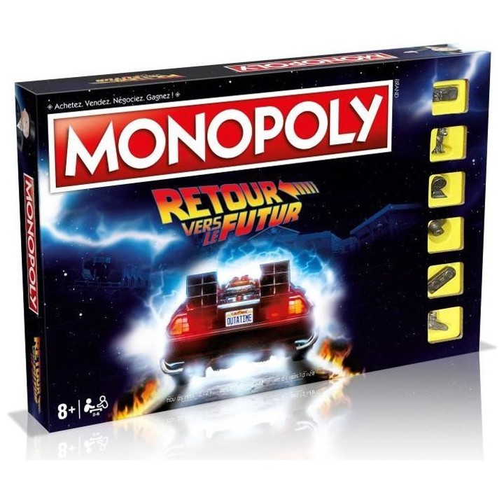 MONOPOLY Retour vers le futur - Jeu de société