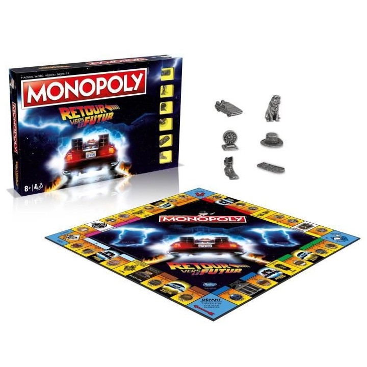 MONOPOLY Retour vers le futur - Jeu de société