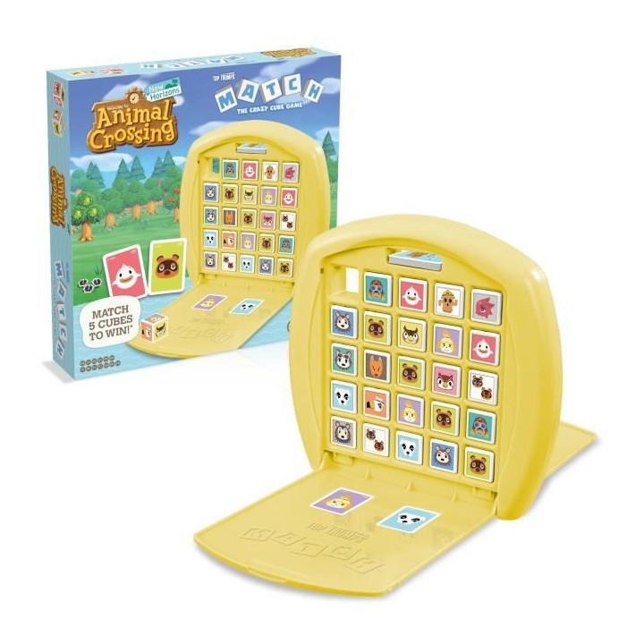 Match Animal Crossing Jeu de plateau Des 4 ans