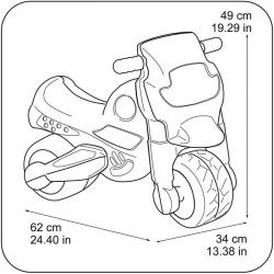 Porteur MotoFeber Cars 3 - Rouge - FEBER