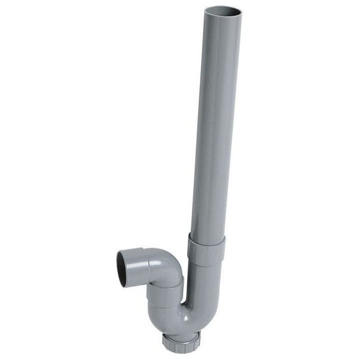 WIRQUIN Siphon simple crosse SP5001 - PVC - Machine a laver - Sortie h