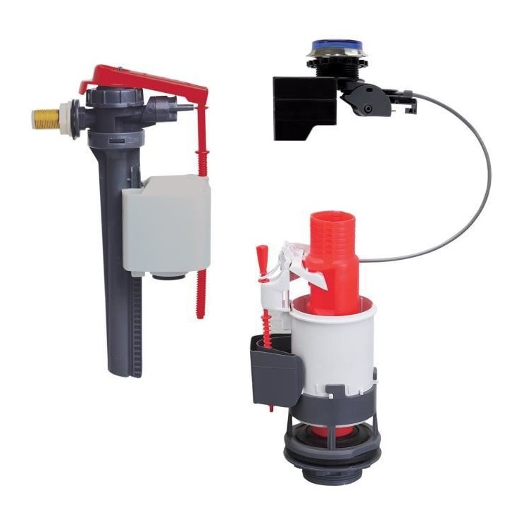 WIRQUIN Mécanisme de WC électronique + Robinet Jollyfill latéral