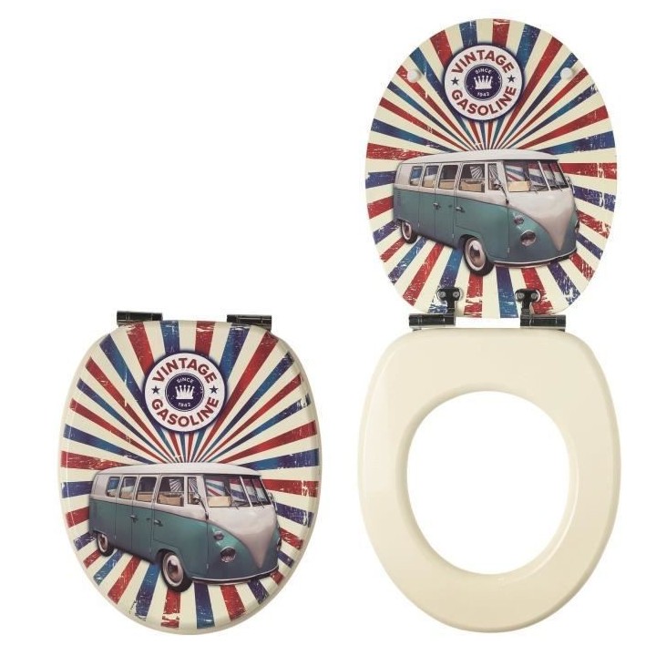 Abattant wc vintage Van