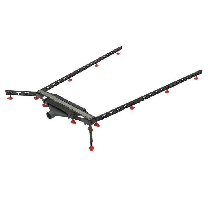 WIRQUIN Caniveau de douche So Low 500 avec guide Pentes France