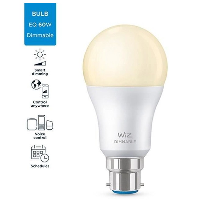 WiZ Ampoule connectée Intensité variable B22 60W