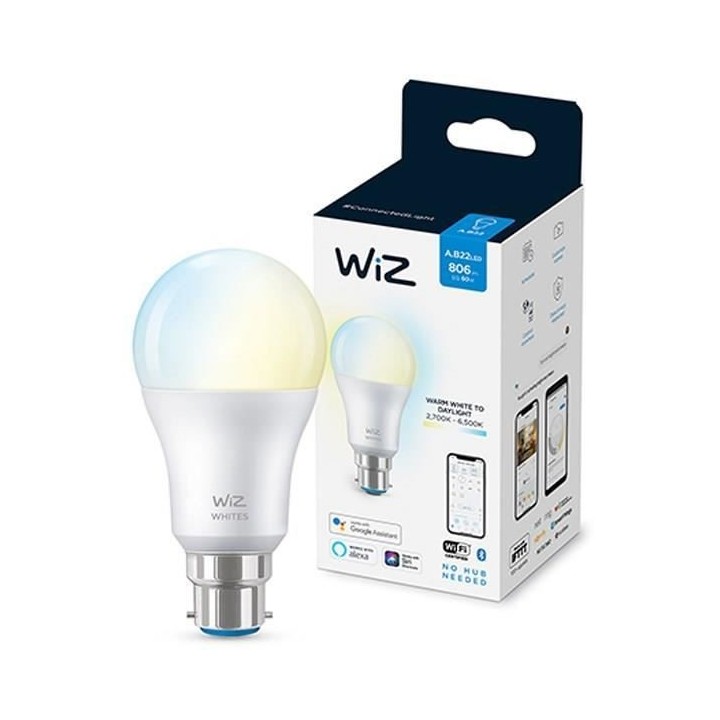 WiZ Ampoule connectée Blanc variable B22 60W