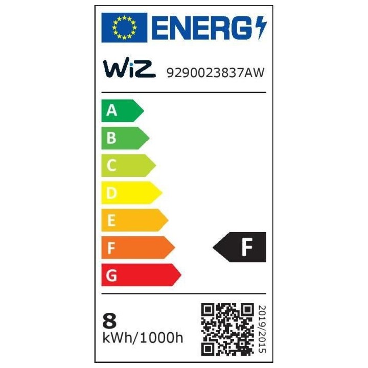 WiZ Ampoule connectée Blanc variable B22 60W