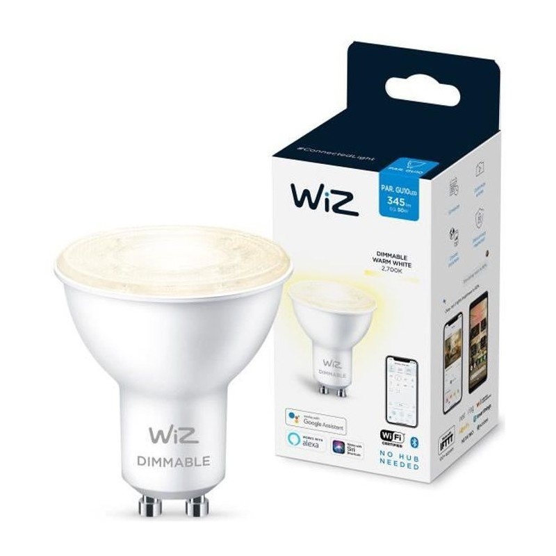 WiZ Ampoule connectée Intensité variable GU10 50W