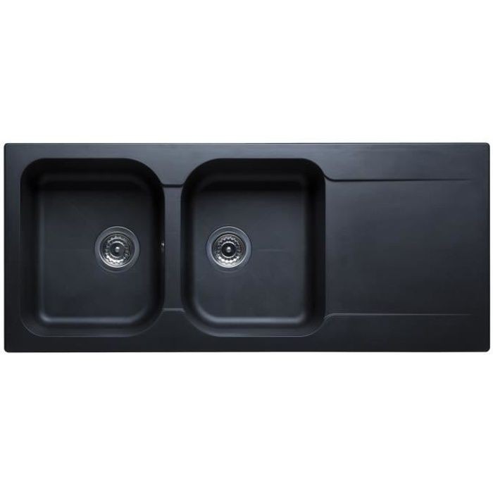 /evier-de-cuisine/3455-nord-inox-evier-cuisine-a-encastrer-2-bacs-1-egouttoir-bonde-et-siphon-2c1egt-resine-noir-3700222307204.html