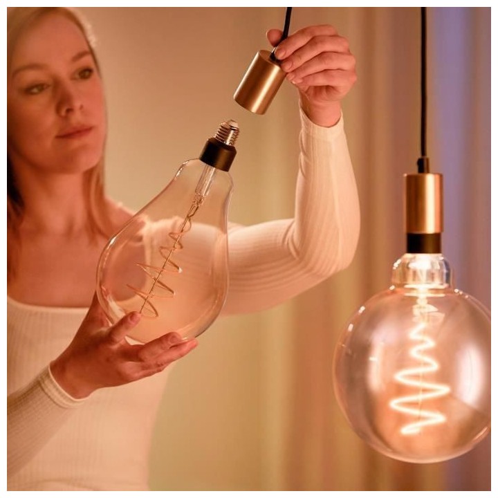 WiZ Ampoule connectée Filament vintage Blanc variable E27 25W