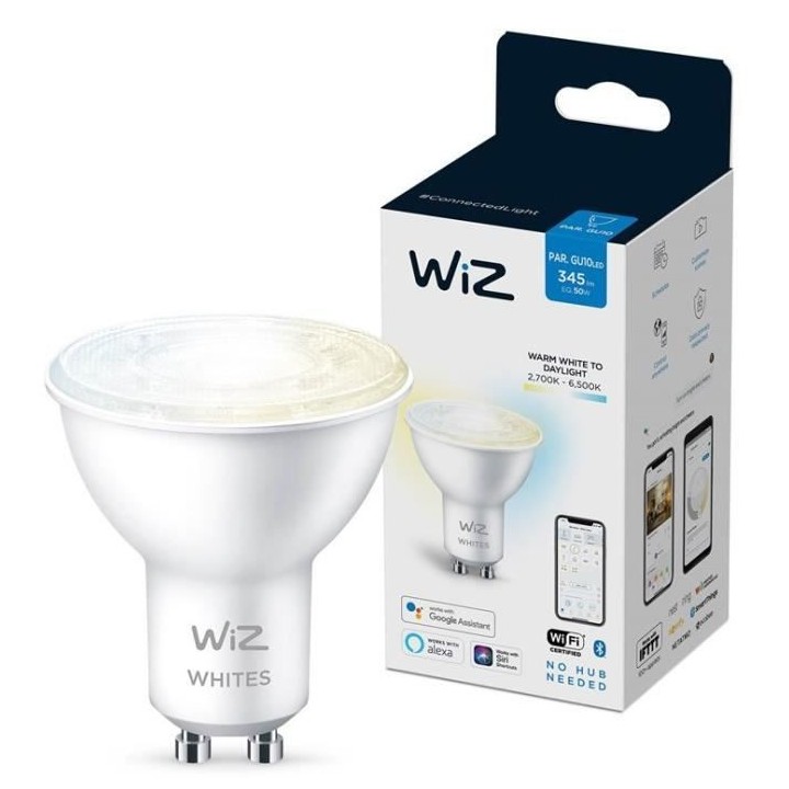 WiZ Ampoule connectée Blanc variable GU10 50W