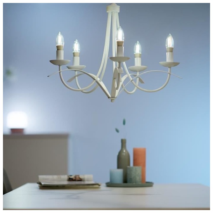 WiZ Ampoule connectée flamme Blanc variable E14 25W