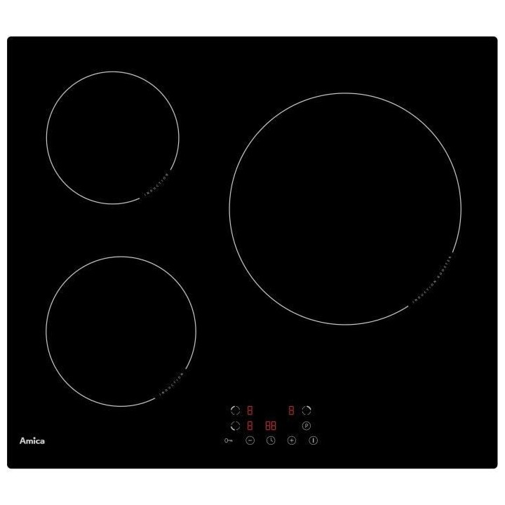 Table de cuisson induction - AMICA - 3 zones - L59 x52 cm - AI3531 - 6