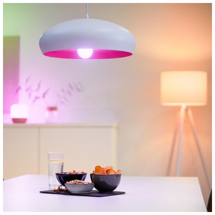 Pack de découverte WiZ 2 ampoules connectées couleur E27 60W + Tél