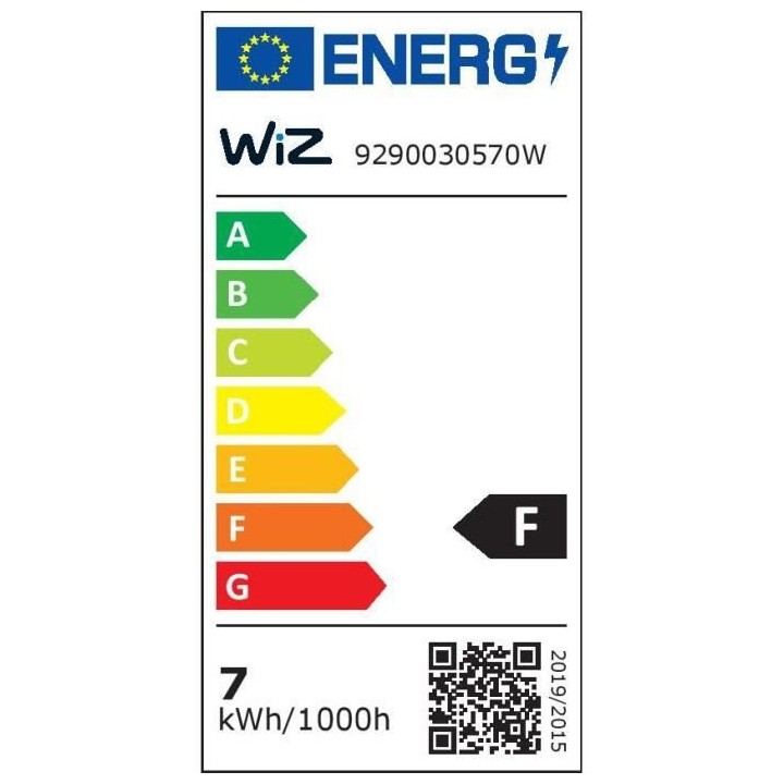 Kit de démarrage WiZ 2 ampoules connectées Edison Blanc variable E27