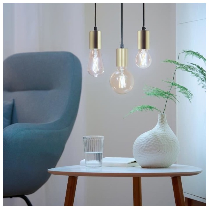 Kit de démarrage WiZ 2 ampoules connectées Edison Blanc variable E27