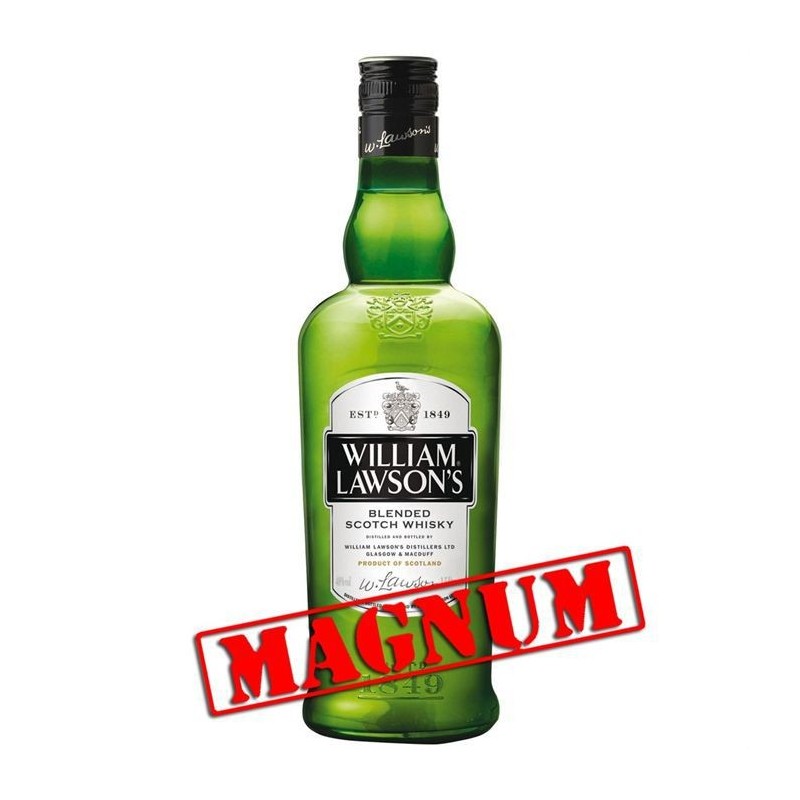 Whisky William Lawson's - Blended whisky - Ecosse - 40%vol - 150cl