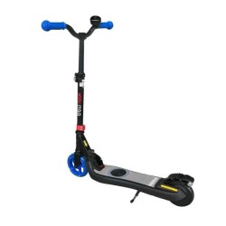 Trottinette électrique pliable EEZIFlash enfant des 3 ans - Bleu et Noir - 120W, 10 km/h, capacité de charge 50 kg