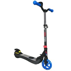 Trottinette électrique pliable EEZIFlash enfant des 3 ans - Bleu et Noir - 120W, 10 km/h, capacité de charge 50 kg