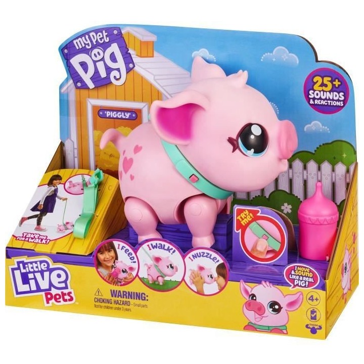 MOOSE TOYS - Cochon - Little Live Pets