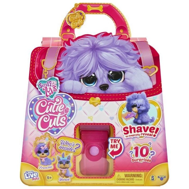 SCRUFF A LUVS Salon Surprise Violet Cutie Cuts