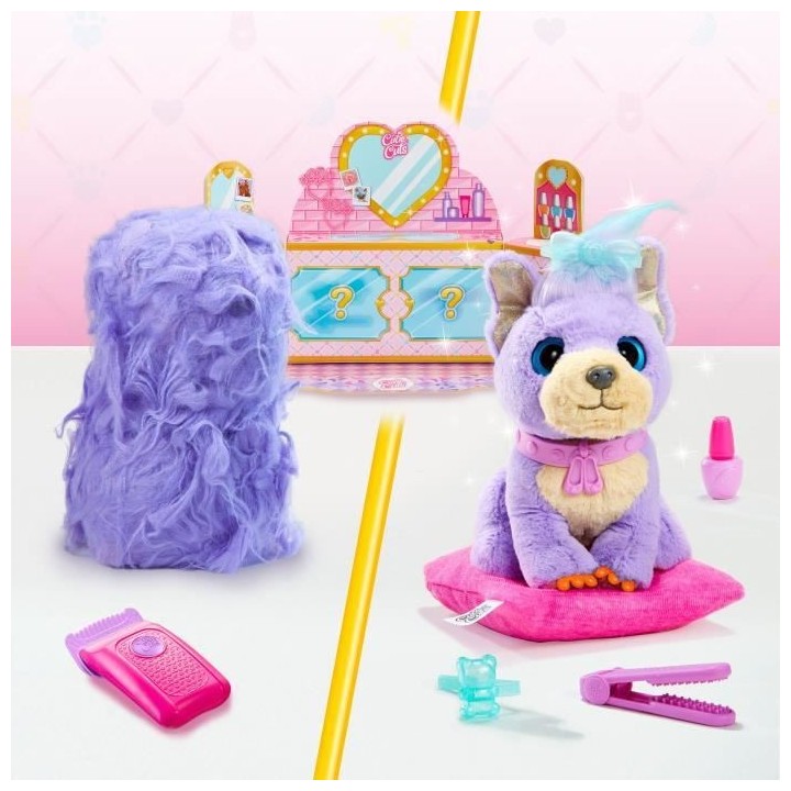 SCRUFF A LUVS Salon Surprise Violet Cutie Cuts