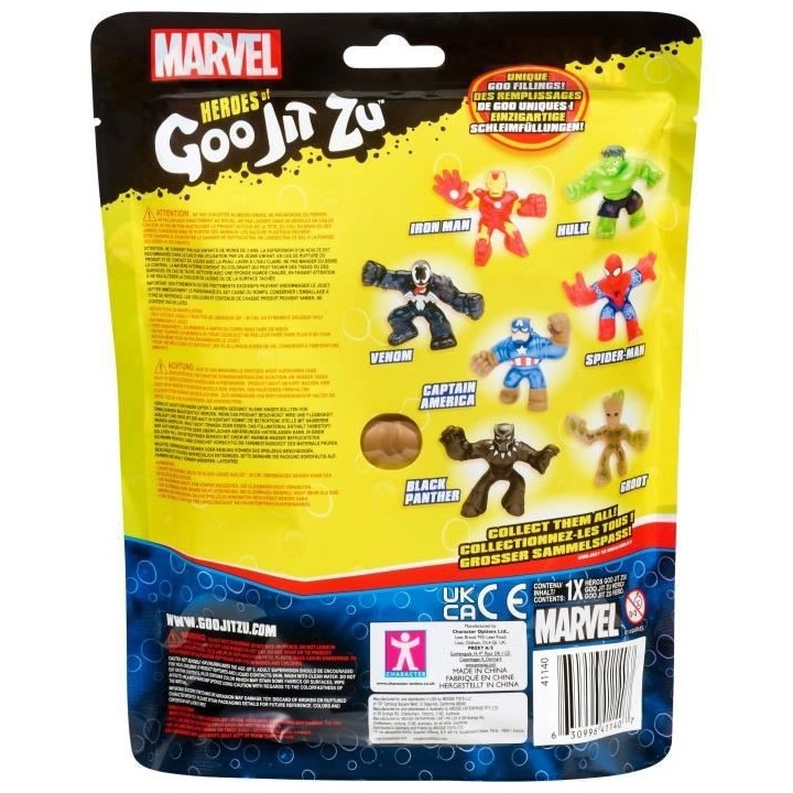 MOOSE TOYS - Figurine 11cm Groot - Goo Jit Zu Marvel
