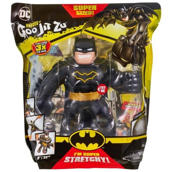 MOOSE TOYS - Figurine Supagoo Batman 21cm - Goo Jit Zu DC Comics