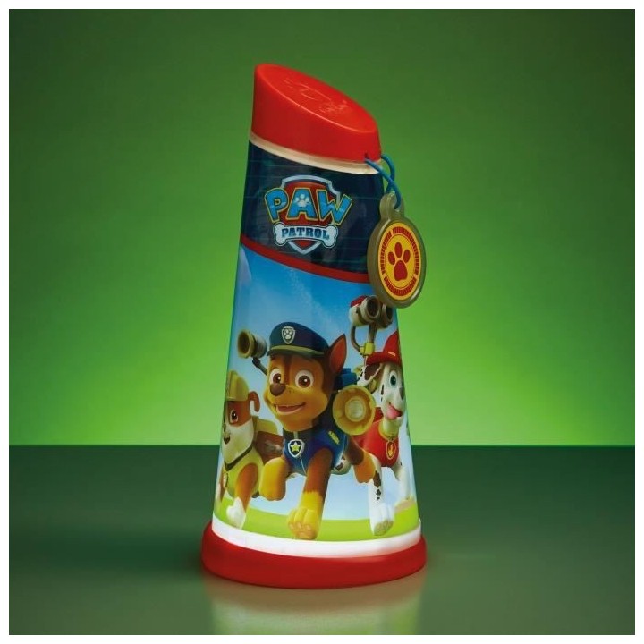 PAT PATROUILLE Lampe Torche et Veilleuse 2-en-1 GoGlow