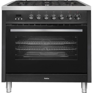 AMICA CWCMRC103CPB - Piano de cuisson - 5 foyers gaz - Four multifonct