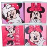 MINNIE Lot de 4 cubes de rangement et décoratifs