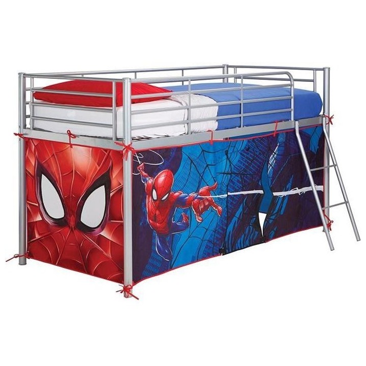 SPIDERMAN Tente Pour Lit enfant Surélevé