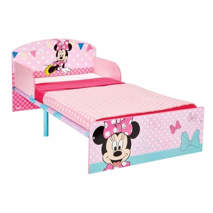 MINNIE Lit pour Enfants pour Matelas 140cm x 70 cm
