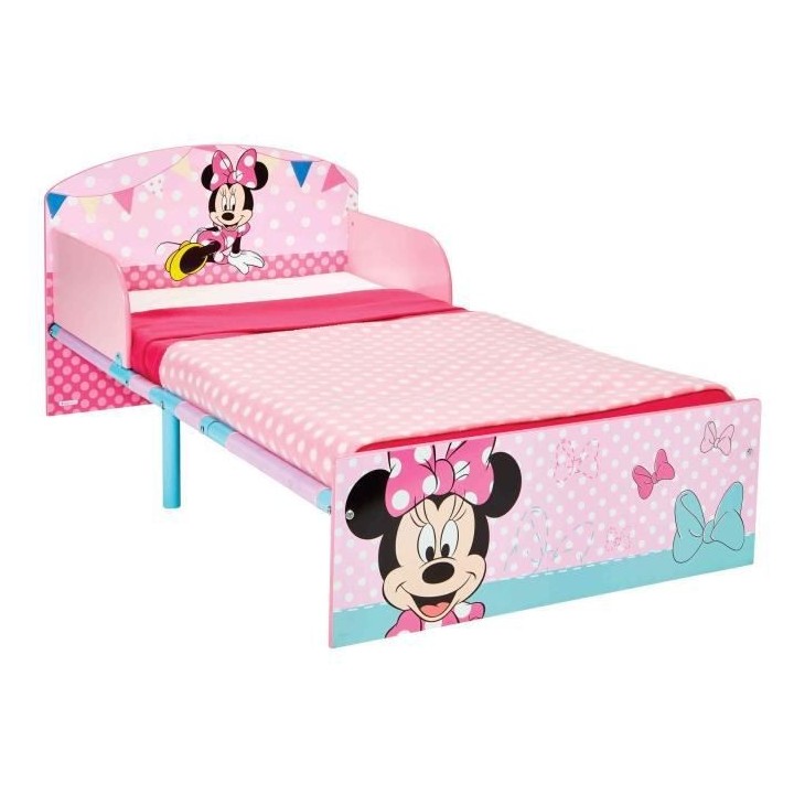 MINNIE Lit pour Enfants pour Matelas 140cm x 70 cm