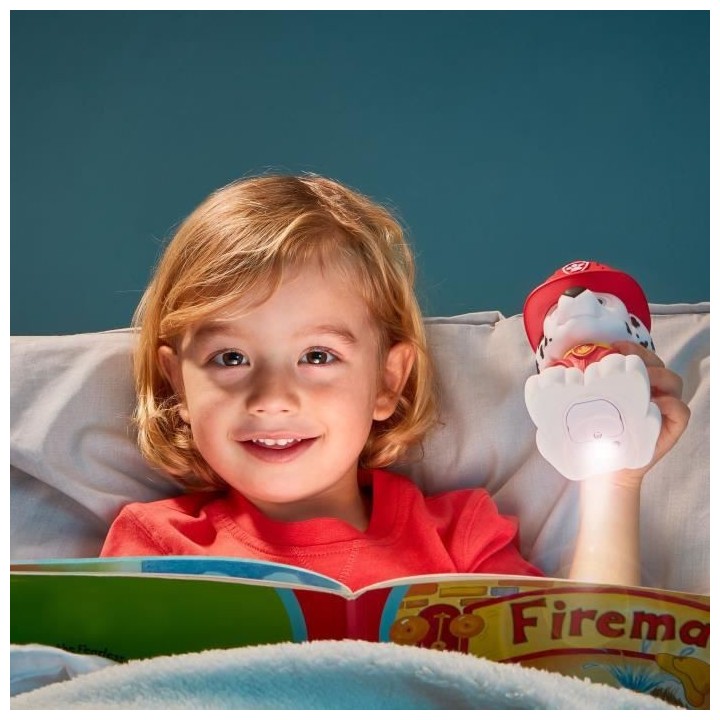 PAT PATROUILLE Marcus - Veilleuse et lampe torche enfant GoGlow Buddy