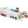 Room 2 Build Lit simple pour enfant avec rangement