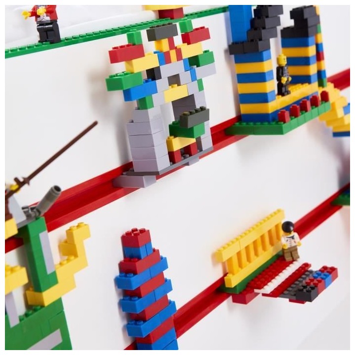 Room 2 Build Lit simple pour enfant avec rangement