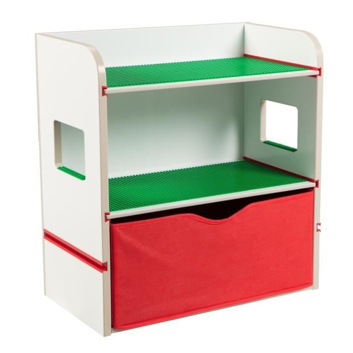Room 2 Build Étagere de chevet pour enfant avec rangement, avec acces