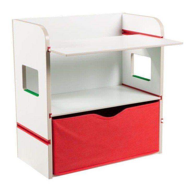 Room 2 Build Étagere de chevet pour enfant avec rangement, avec acces