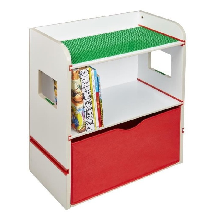 Room 2 Build Étagere de chevet pour enfant avec rangement, avec acces