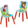 PAT PATROUILLE Ensemble Table Et 2 Chaises Pour Enfant