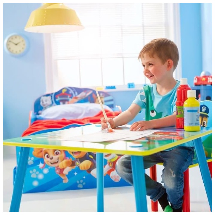 PAT PATROUILLE Ensemble Table Et 2 Chaises Pour Enfant