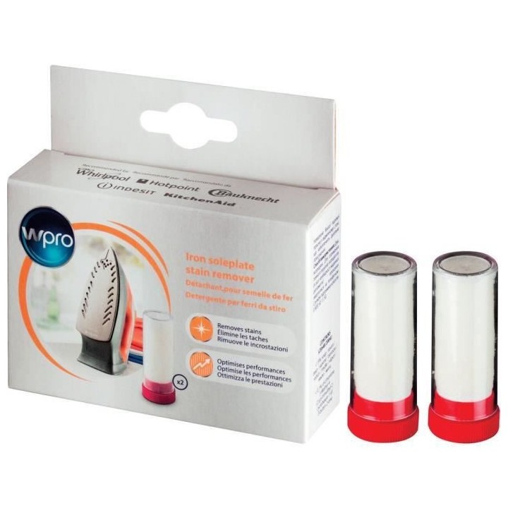 WPRO IRO002 Stick nettoyants fer a repasser